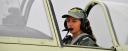 Ana-Maria Lungoci - Lieutenant, the first and the only female flight instructor on YAK- 52 aircraft from the Romanian Air Force